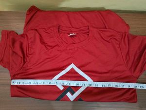 Red Graphic Print T-Shirt