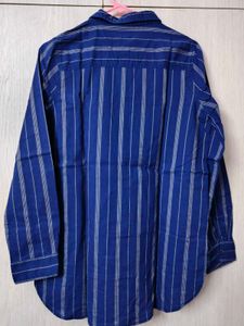 Roadster Blue Striped Button-Up Shirt
