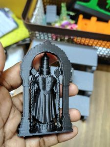 Lord Vishnu &amp; Temple Showpiece Set