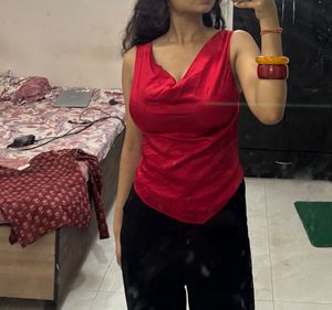 H&amp;M cowl neck top