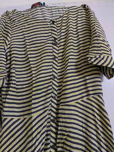 A Line asymmetrical Dress