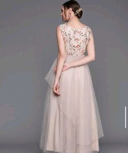 Elegant Embroidered Gown