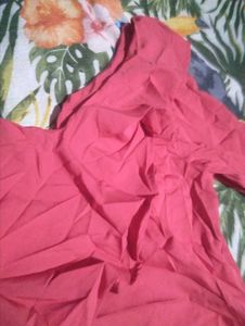 Chic Pink Ruffled Top