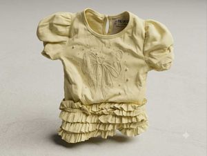 Adorable Yellow Ruffle Top