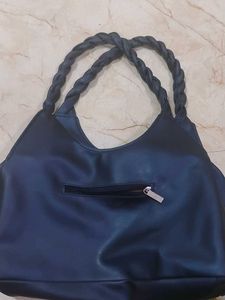 Stylish Blue Handbag