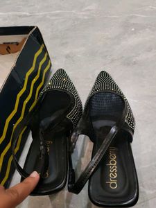 Sparkling Slingback Heels