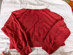 Sports Pullover crop top