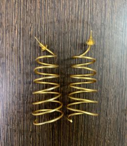 Spiral Drop Earrings