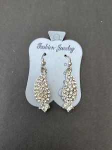 Sparkling Rhinestone Dangle Earrings