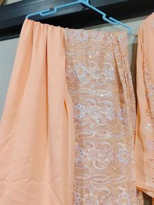 Peach Kurta Set