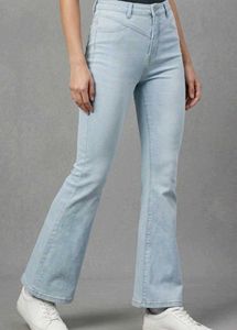 Light Wash Flare Jeans