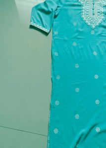 Full Beautifull Embroidered Kurti set