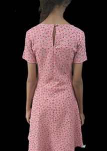 Pink Floral Mini Dress💓