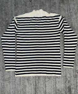 Unisex Burberry Striped Wool Long-Sleeve Sweater