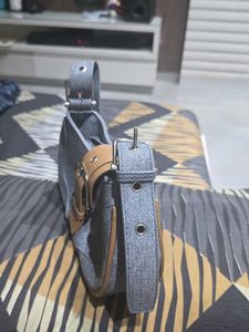 Denim Hobo Bag