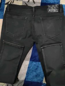 Louis Vuitton Black Denim Jeans