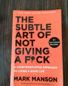 Subtle Art Of Not Giving Brand New Unused