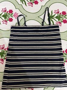 Navy Striped Camisole Top