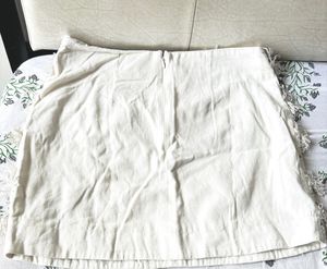 Boho Fringe Mini Skirt