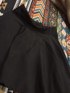Black Skater Skirt