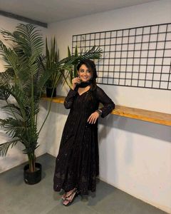 Black Anarkali Suit