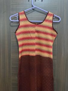 Brown Sleeves Top for Ladies
