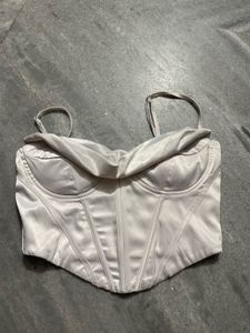 Satin Corset Top