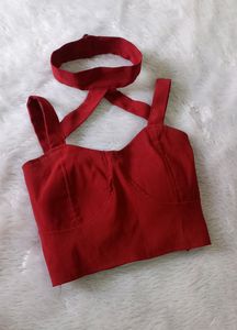 Sexy Dark Red Coord Set