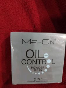 Round Hoop Earrings And ME-ON Oil Controller