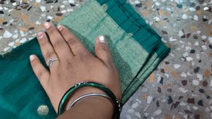 Elegant Green Silk Blouse