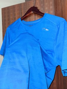Men's Blue Athletic T-Shirt
