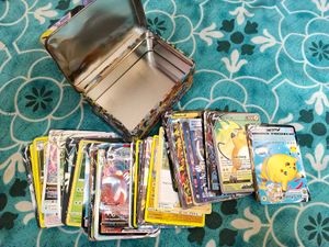 Pokemon Trading Cards Box with 100 pieces