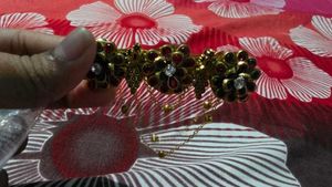 Kundan hair barrette clip