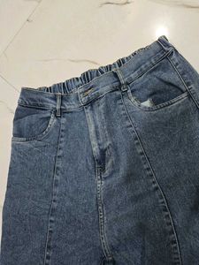Modern Cut Blue Denim Jeans | Chic &amp; Comfortable
