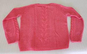 H&amp;M Coral Cable Knit Sweater
