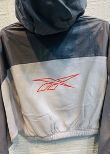 🇯🇵Reebok imported Colorblock Cropped Hoodie