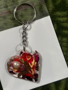 Resin Starburst Earrings with 1 keychain