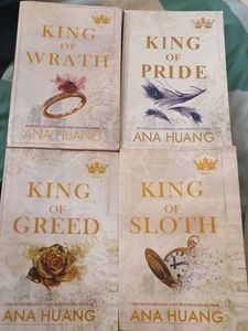 King of Wrath, Pride, Greed, Sloth Books