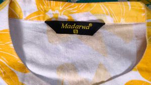 Madarwa Sunny Yellow Floral Kurta