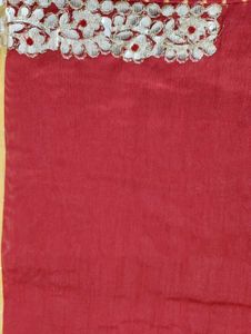 Haldi Special Saree With Gotta Patti Work