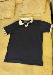 Men's Navy Blue Polo T-Shirt