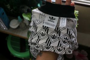 Adidas Patterned Crop Top