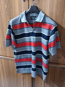 Striped Polo Shirt