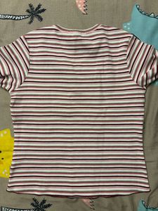 Striped Henley Top