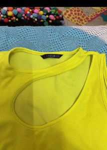 Neon Yellow Tank Top