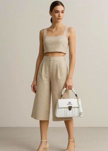White Handbag