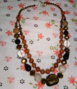 Multi-Strand Beaded Necklace