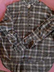 Classic Plaid Button-Up Shirt