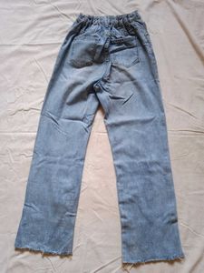 Light Wash Wide Leg Jeans