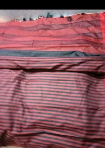 BrandNew GunturHandloom Saree with Striped Pallu
